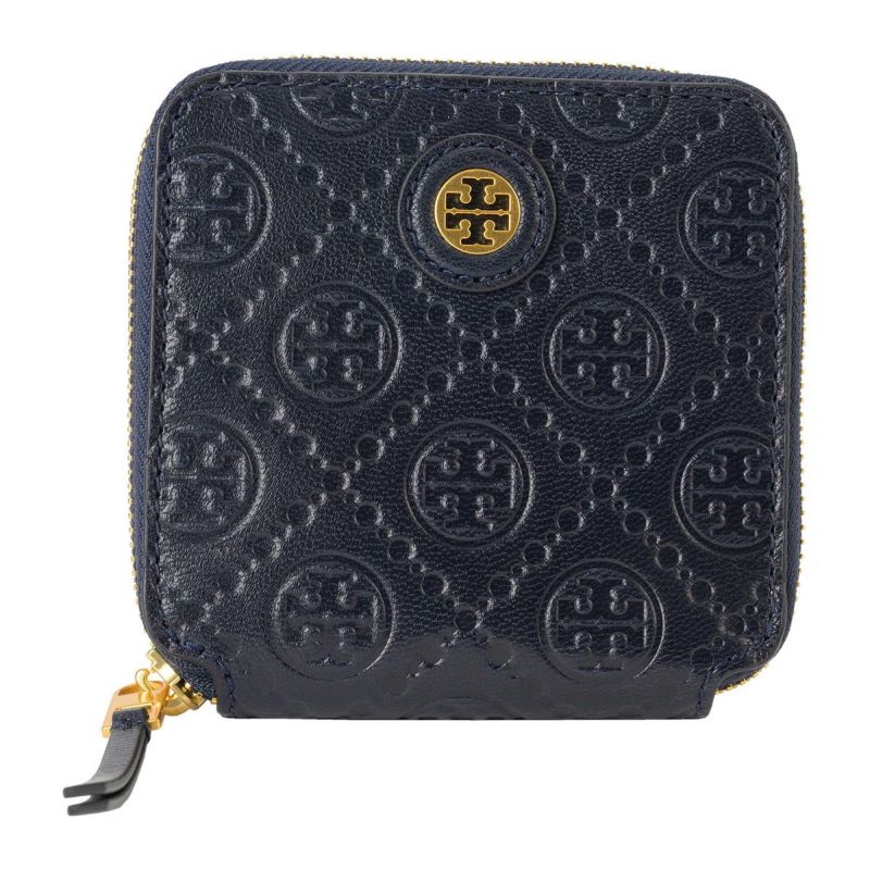 トリーバーチ TORY BURCH 2つ折り財布 79380 458 ティー モノグラム ...