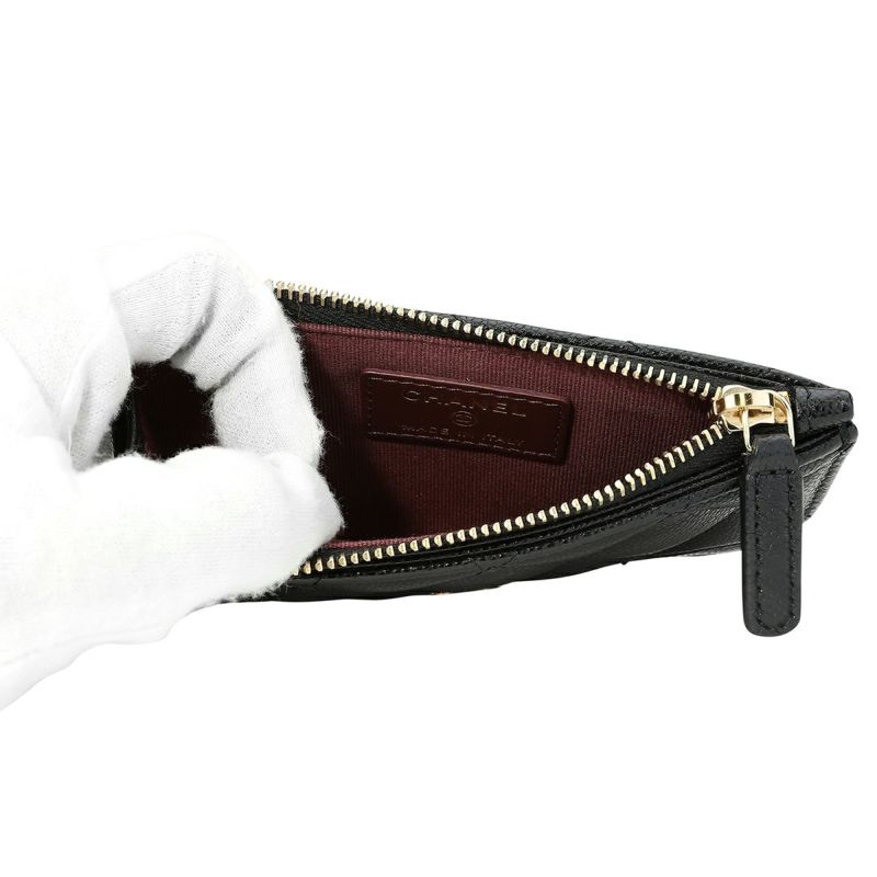 シャネル CHANEL コインケース AP2570 B10583 C3906 キャビア