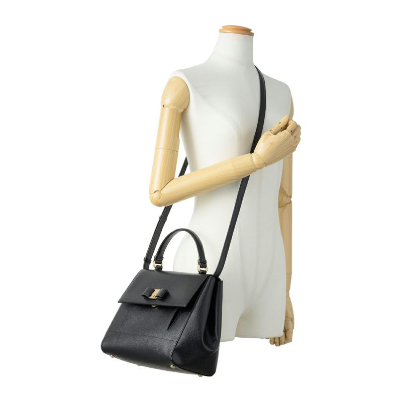 フェラガモ FERRAGAMO ハンドバッグ 21O012 753226 ヴァラ ボウ