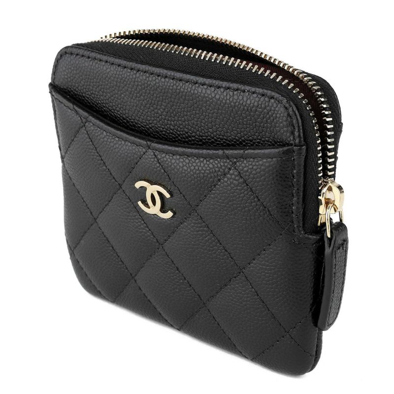 CHANEL シャネル フラグメントケース ブラック コインケース